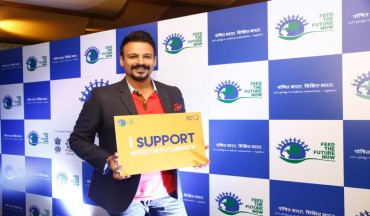 Mr Vivek Oberoi pledges to support the campaign