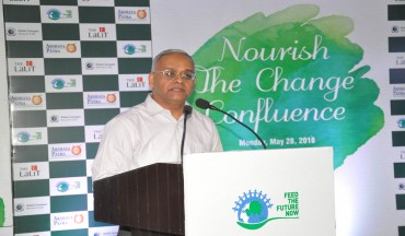 Sridhar Venkat, CEO, Akshaya Patra, talking about our mission of a hunger free future 
