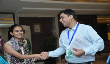 Guests interacting with our team member 